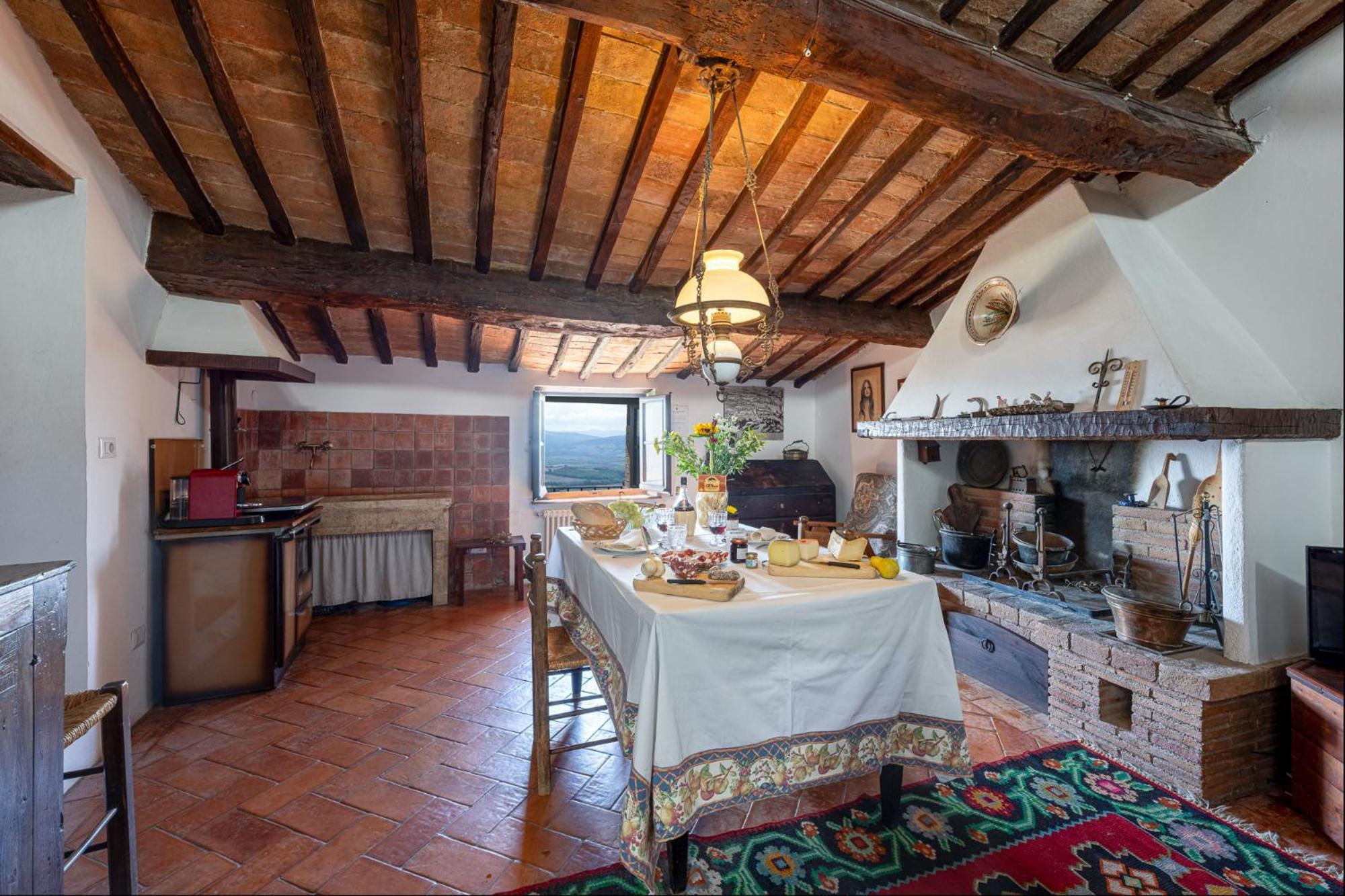 Artistica Pienza - Breathtaking Val D'Orcia View Apartamento Exterior foto