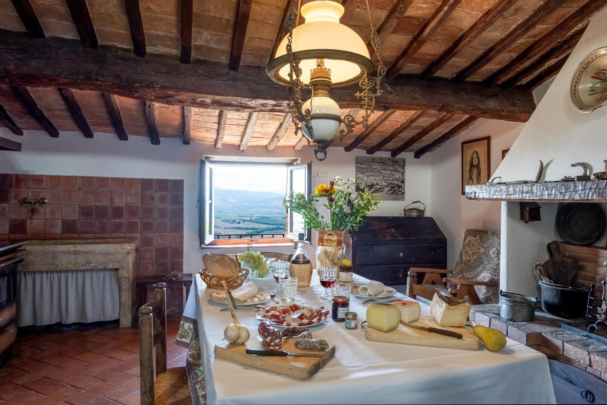 Artistica Pienza - Breathtaking Val D'Orcia View Apartamento Exterior foto