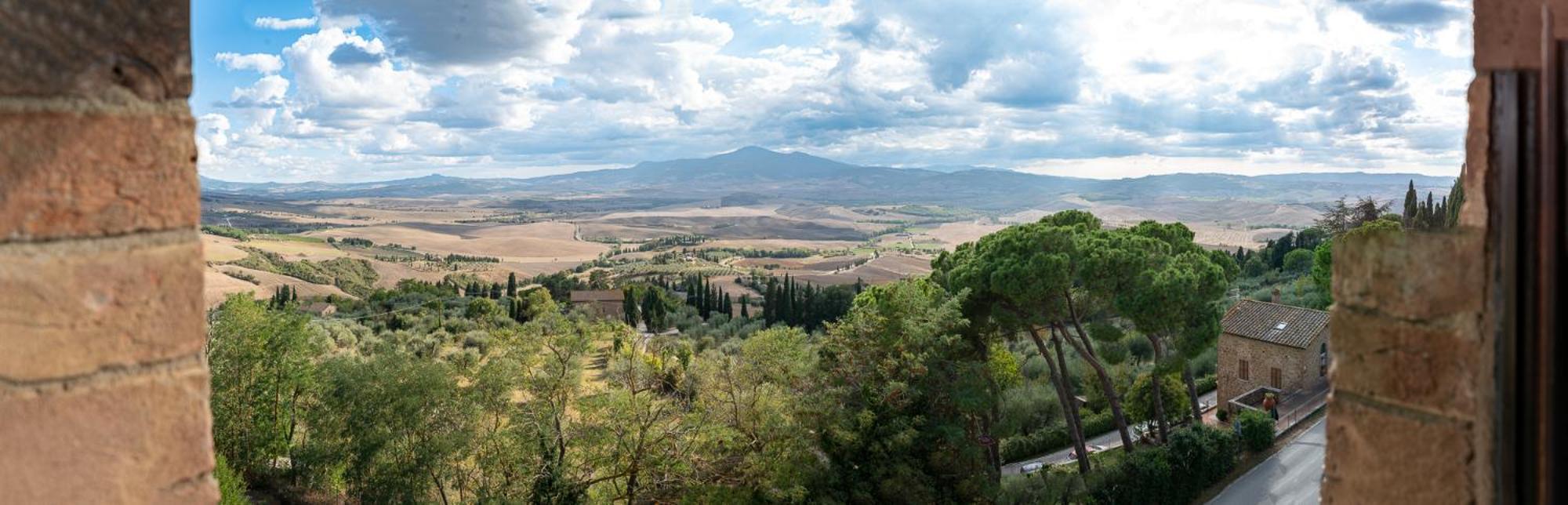 Artistica Pienza - Breathtaking Val D'Orcia View Apartamento Exterior foto