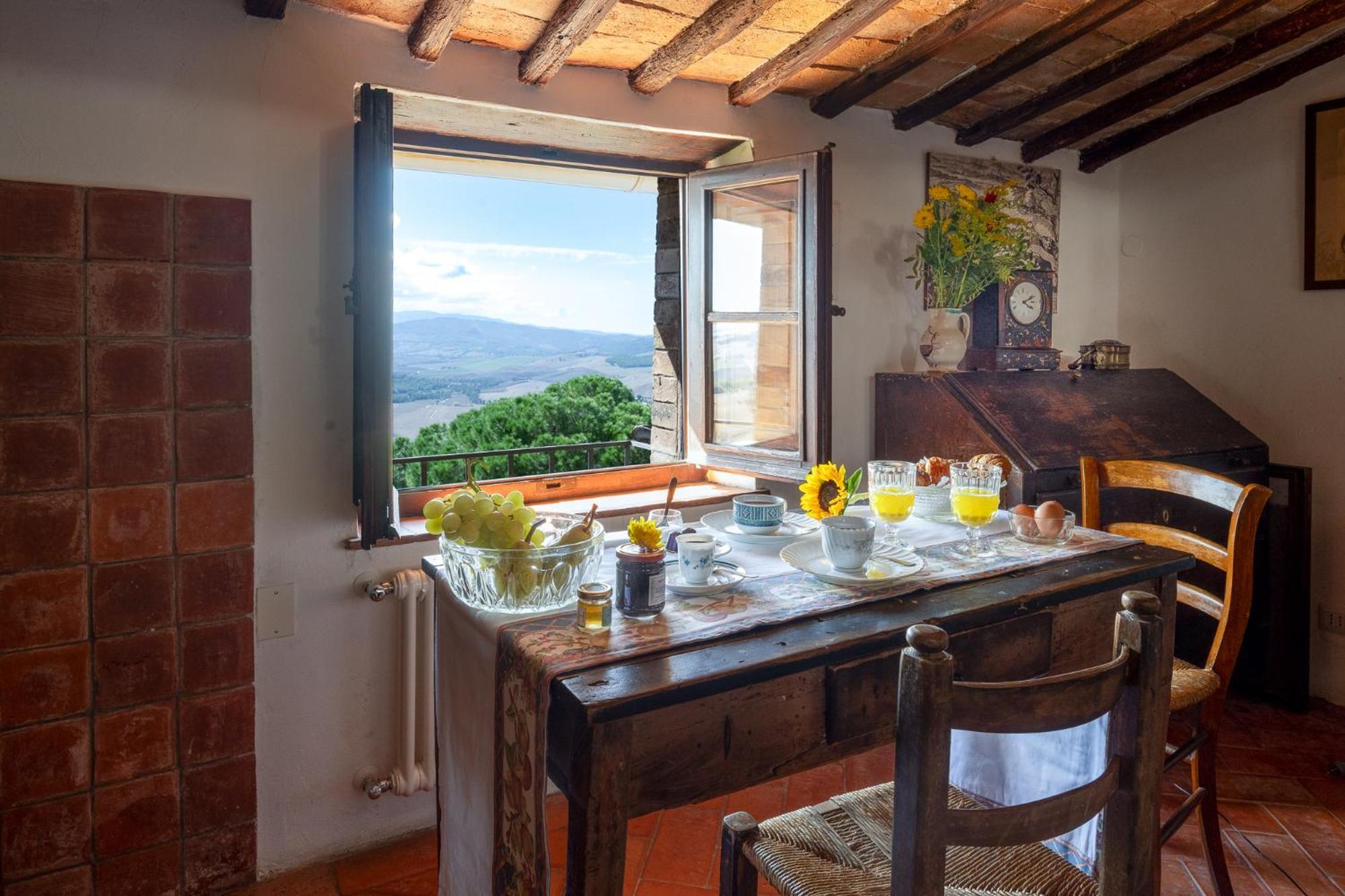 Artistica Pienza - Breathtaking Val D'Orcia View Apartamento Exterior foto