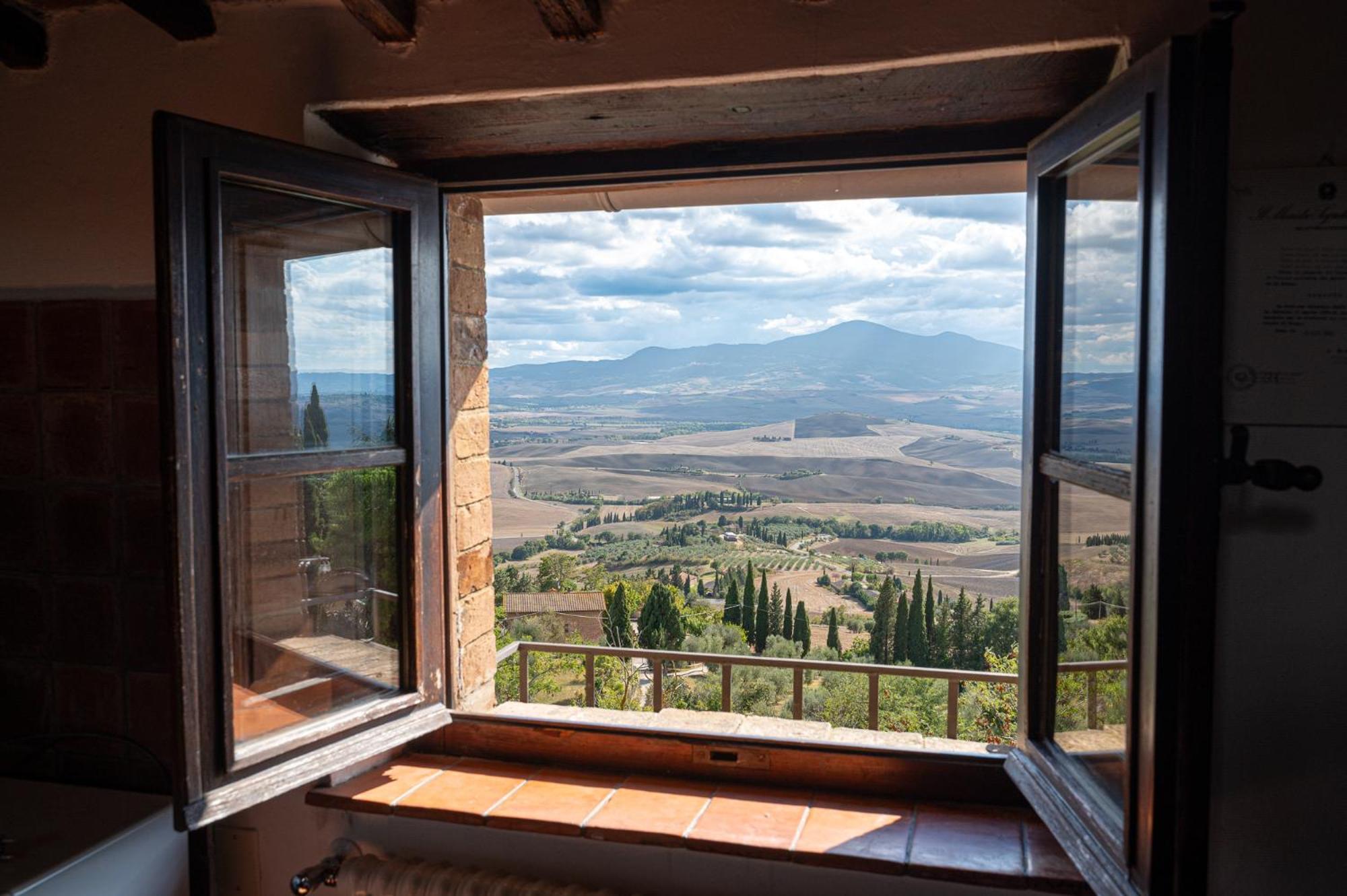 Artistica Pienza - Breathtaking Val D'Orcia View Apartamento Exterior foto